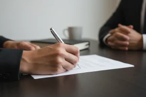 Seguros en xativa cliente firma oficina