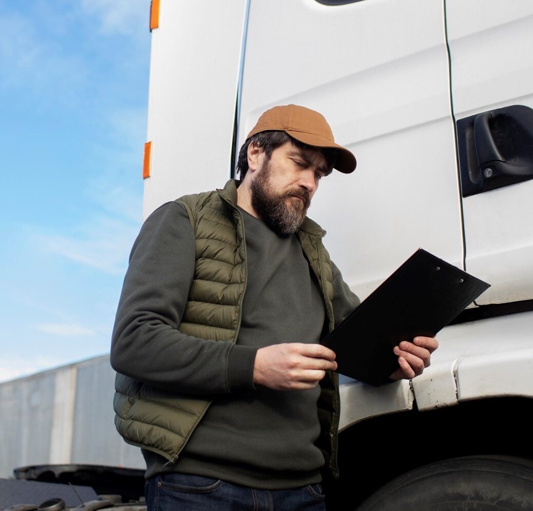 Seguros para camiones en la Ribera Alta - camión blanco